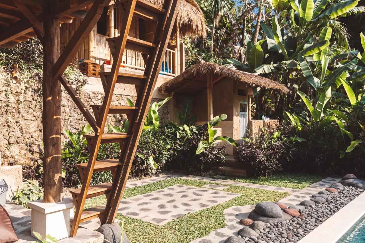 Bali Bamboo Jungle Huts And Hostel Tampaksiring Ngoại thất bức ảnh